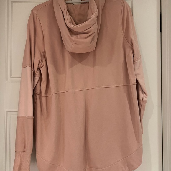 Bae the Label Run with Me Hoodie - in two toned Pink with rose gold hardware - Picture 4 of 4